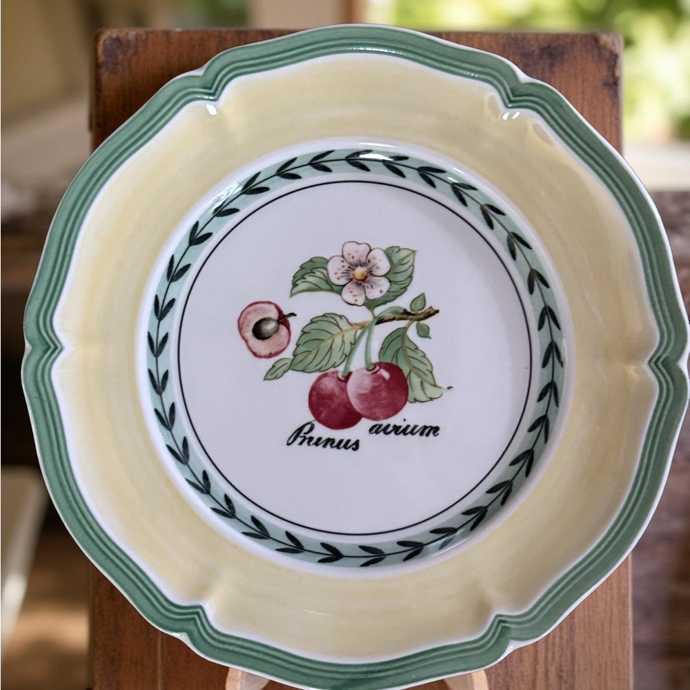 Villeroy & Boch EUC French Garden Porcelain Bread & Butter Plates Set of 4 - Picture 4 of 5